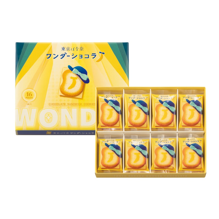 東京ばな奈ワンダーショコラ 16枚入