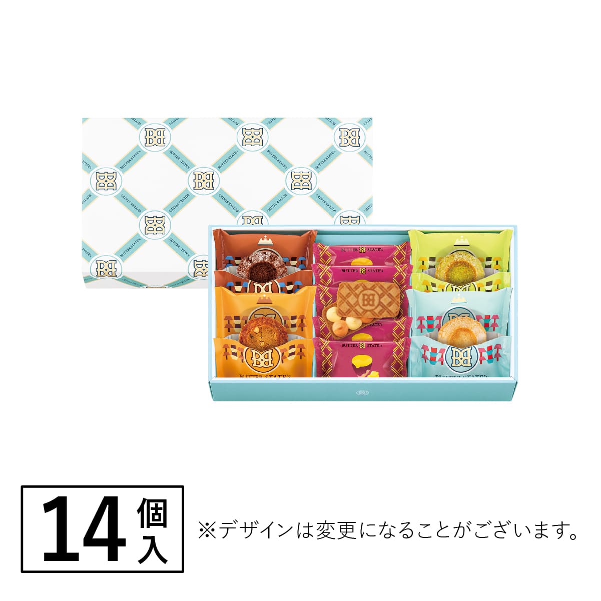バターステイツコレクション 14個入