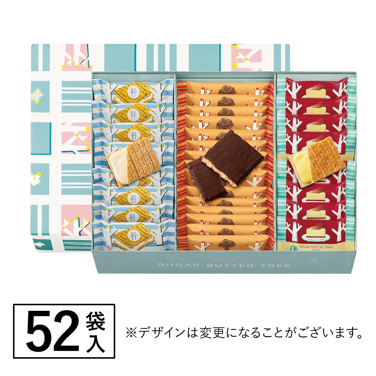 シュガーバターの木 コレクション 52袋入: パクとモグ | HANEDA