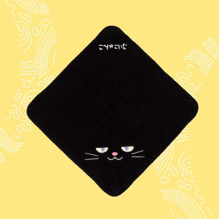 東京ばな奈ぶにゃんこ ミニタオル 1個: パクとモグ | HANEDA Shopping