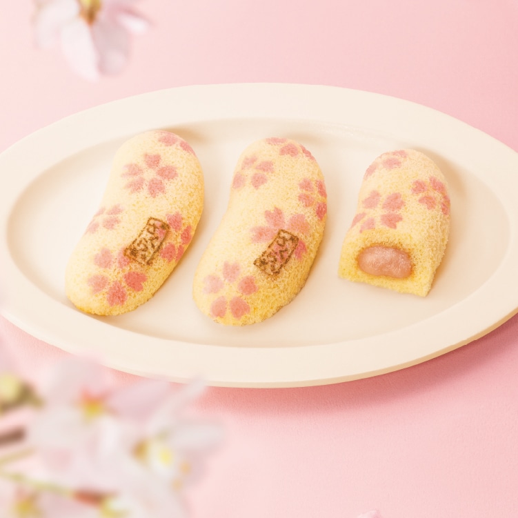 さくら咲く東京ばな奈「見ぃつけたっ」 さくら香るバナナ味　8個入