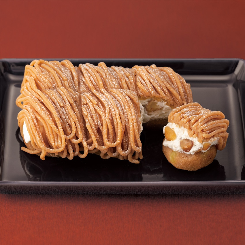 銀のぶどうの鈴なりモンブラン　1個入