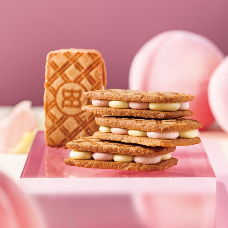 白桃バターホイップサンド　8個入