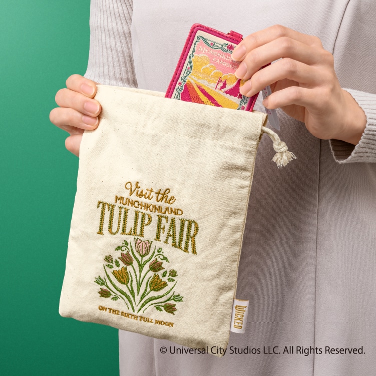 チューリップローズ＜WICKED ＞ 巾着　1個