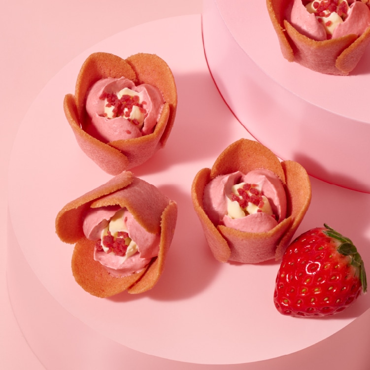 チューリップローズ ストロベリーバター　6個入