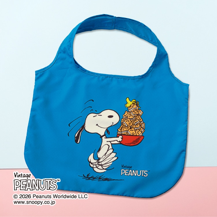 スヌーピー シュガーバターの木 エコバッグ　1枚