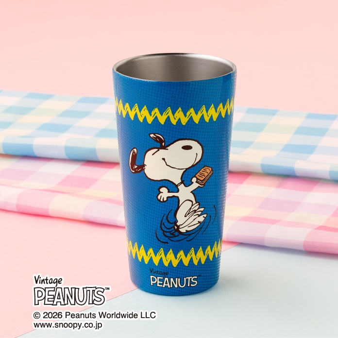 スヌーピー シュガーバターの木 ステンレスタンブラー　1個