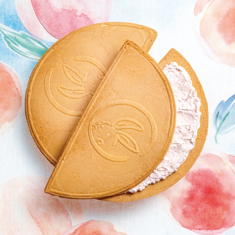 鎌倉白桃半月　10枚入