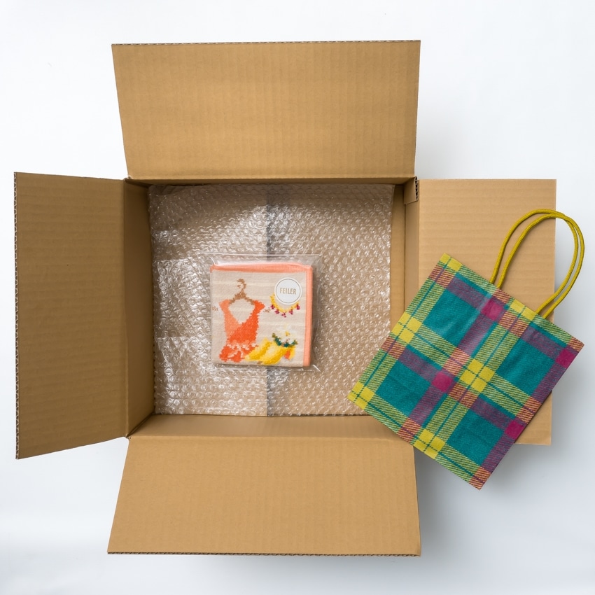 FEILER「ISETAN HANEDA SHOPPING ベージュ/アプリコット」 ベージュ/アプリコット