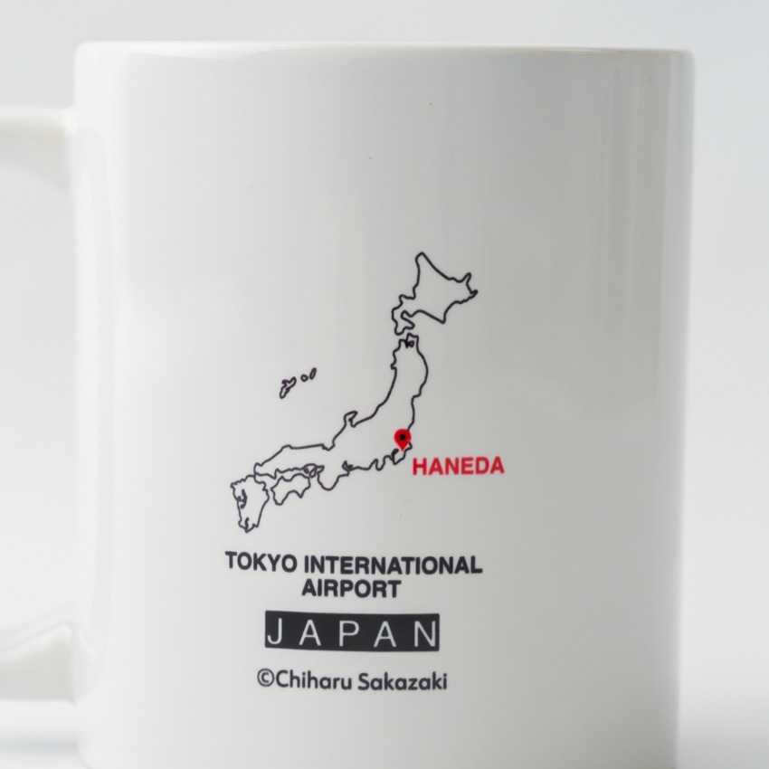 坂崎千春×羽田空港 マグカップ(天空ペンギン) 天空ペンギン