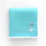 羽田限定しおり飛行機エンブ（ブルー）