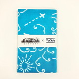 飛行機と雲唐草てぬぐい