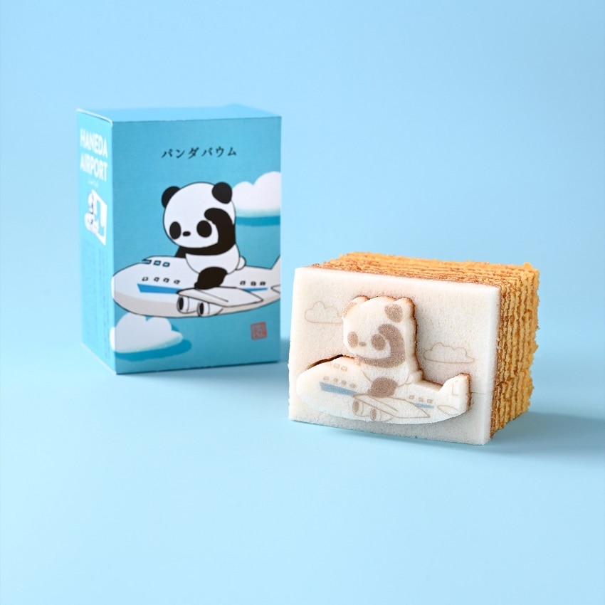 ひこうきパンダバウム（クレームブリュレ味）