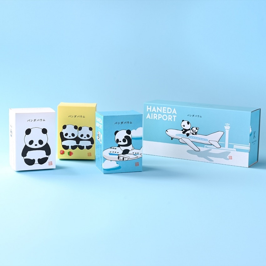 羽田空港限定パンダ　3個セット