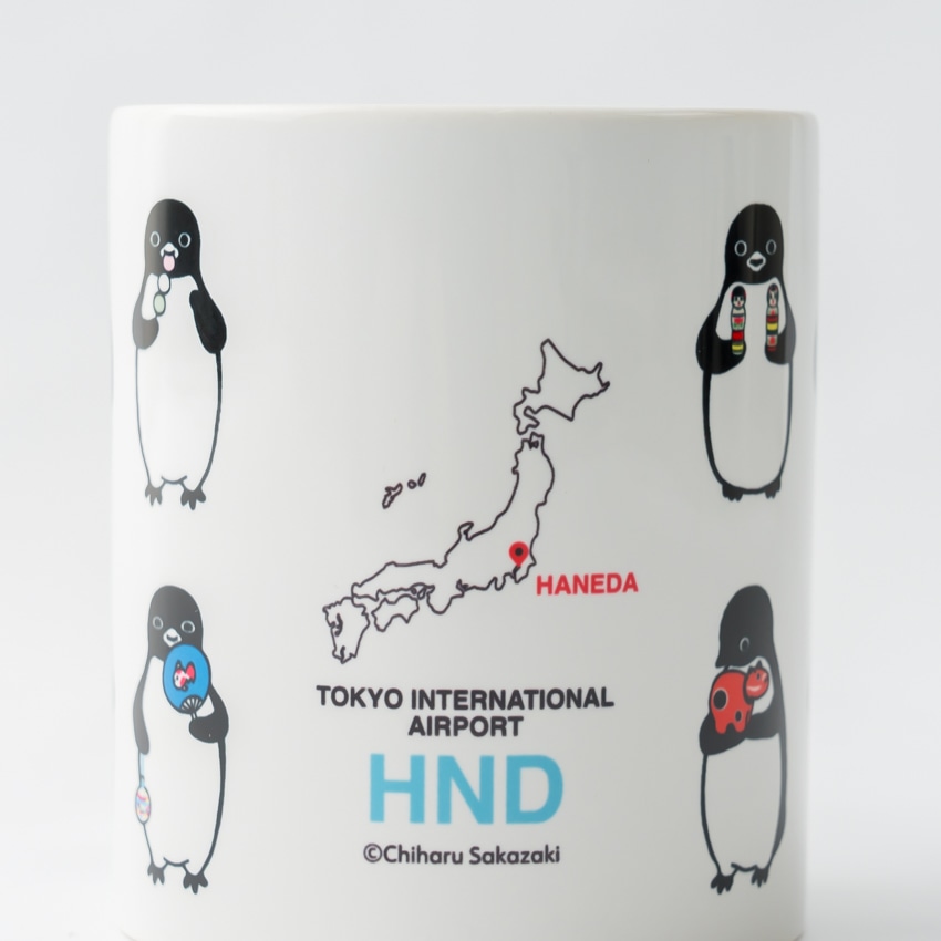 坂崎千春×羽田空港 マグカップ(ペンギンJAPAN) ペンギンJAPAN