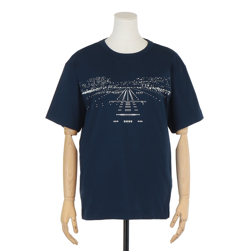 LTﾗﾝﾃﾞｨﾝｸﾞ長袖/ﾈｲﾋﾞｰ/L