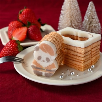 サンタパンダバウム（いちご味）