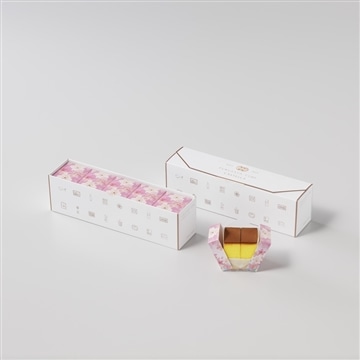 フクサヤキューブ　ギフトセット（さくらパッケージ）　5個入