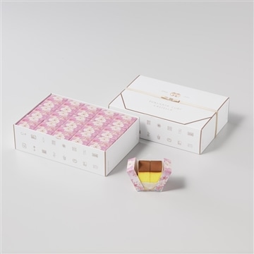 フクサヤキューブ　ギフトセット（さくらパッケージ）　15個入