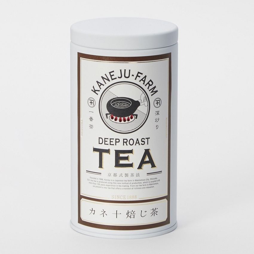 カネ十農園 焙じ茶　缶入