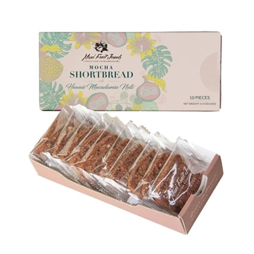ショートブレッド モカマカダミアナッツ　10枚入