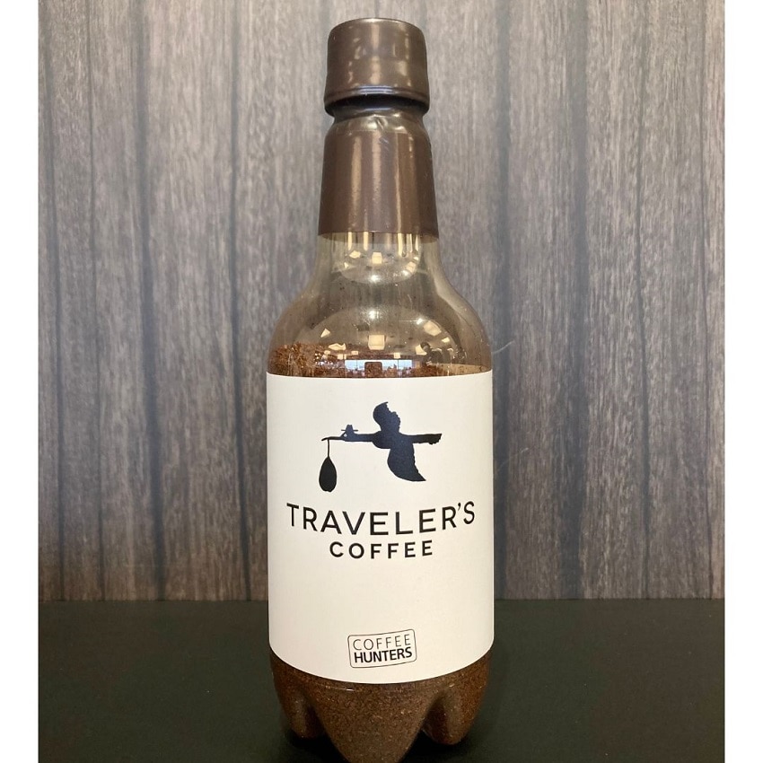 トラベラーズコーヒー「トラベラーズブレンド ホワイトラベル　中煎り（粉）160ｇ　1本」