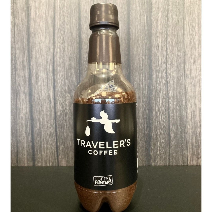 トラベラーズコーヒー「トラベラーズブレンド ブラックラベル　深煎り（粉）160ｇ　1本」