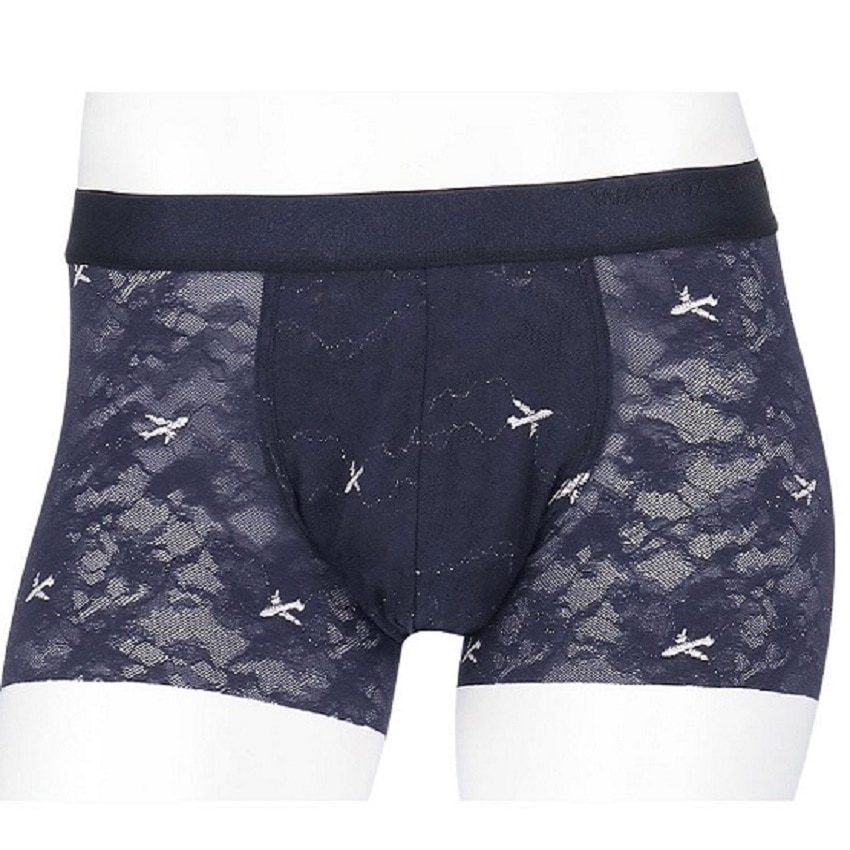 WACOAL MEN×ISETAN HANEDA STORE レースボクサー「ボクサーパンツ（前閉じ）ネイビー Lサイズ」
