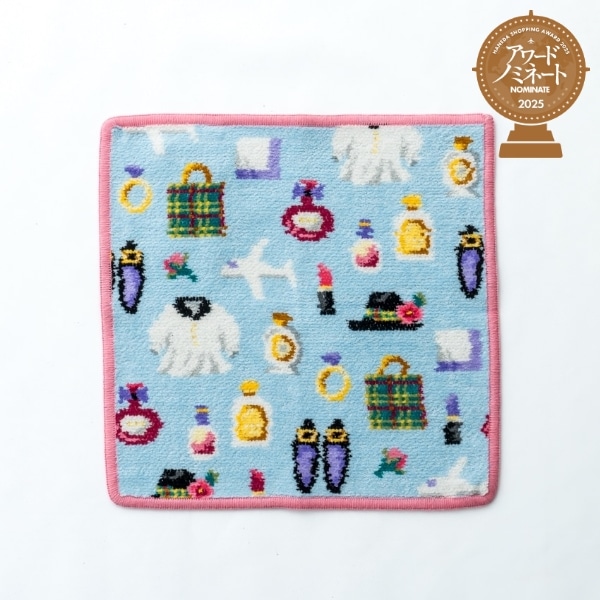 FEILER「ISETAN HANEDA SHOPPING 2 ペールブルー/ピンク」