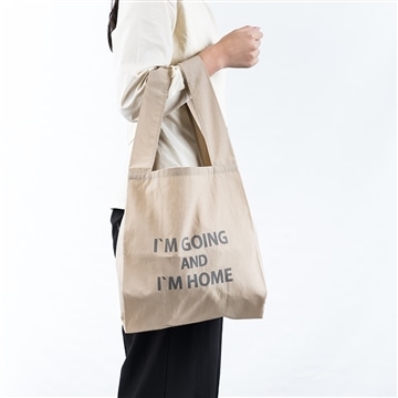 アメリカーナ「ＨＮＤエコバッグ（グレージュ）」