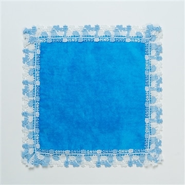 近沢レース店「羽田空港限定タオルハンカチ(HND/ブルー)」