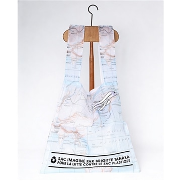 BRIGITTE TANAKA「AIRPLAIN MAP ハンドバッグ」