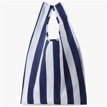 BAGGU　Standard HANEDA exclusive(STRIPE)　ネイビー