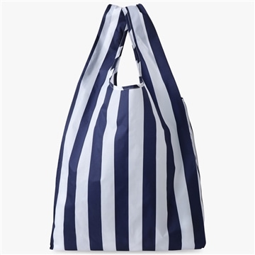 BAGGU　Big HANEDA exclusive(STRIPE)　ネイビー