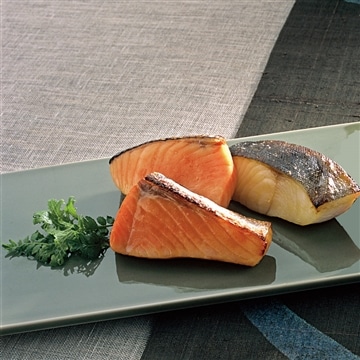 鮭と銀鱈粕漬　タル　585ｇ