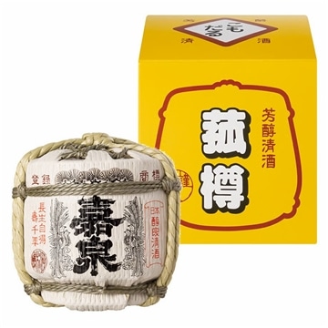 田村酒造場「嘉泉 清酒上撰  豆樽 300ml」