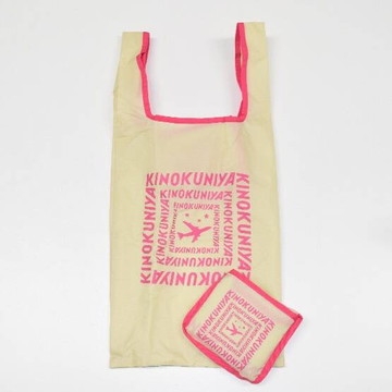 トラベルショッピングバッグ ライトベージュ