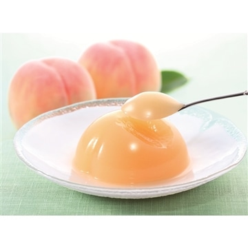清水白桃ぜりぃ　6個入