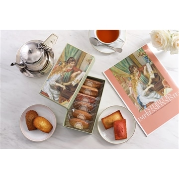 コフレ・フィナンシェ＆マドレーヌ　6個入　ピエール＝オーギュスト・ルノワール《ピアノを弾く少女たち》