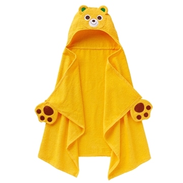 フード付きバスタオル（くま）