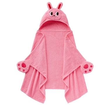 フード付きバスタオル（うさぎ）