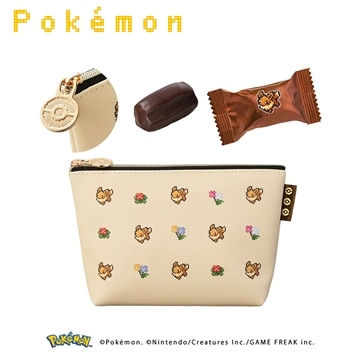 チョコクッキー入りポーチ（イーブイフレンズ）　8個入