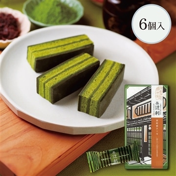 辻利 京町家ケーキ 6個入