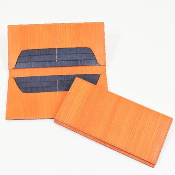 束入れ　オレンジ×ネイビー