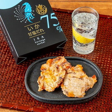 いかから揚げせんべい甘塩だれ