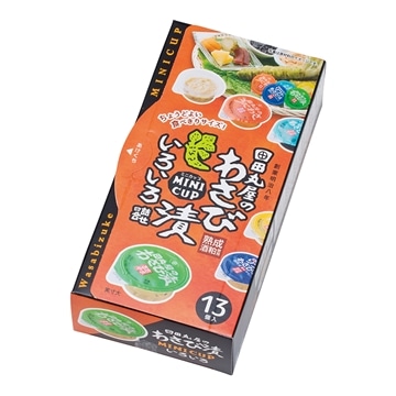 わさび漬ミニカップいろいろ　91g