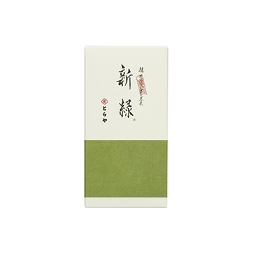 中形羊羹　新緑