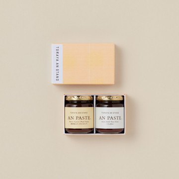 あんペースト 2入（こしあん・黒砂糖とメープルシロップ）