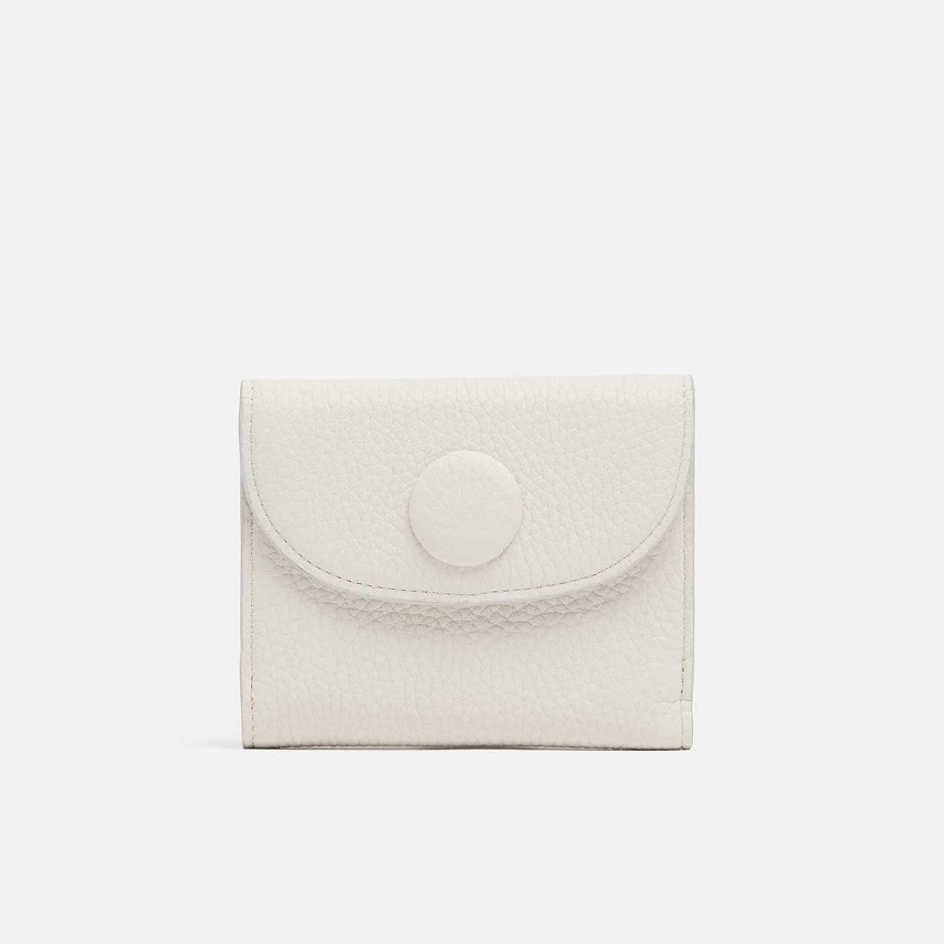 MANACO二つ折財布（アイボリー）
