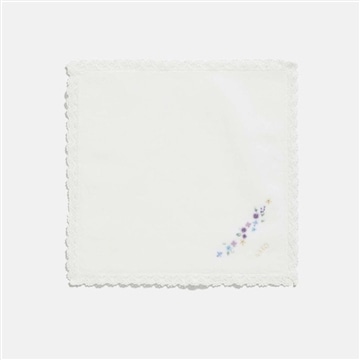 タオルハンカチーフ　ラベンダー